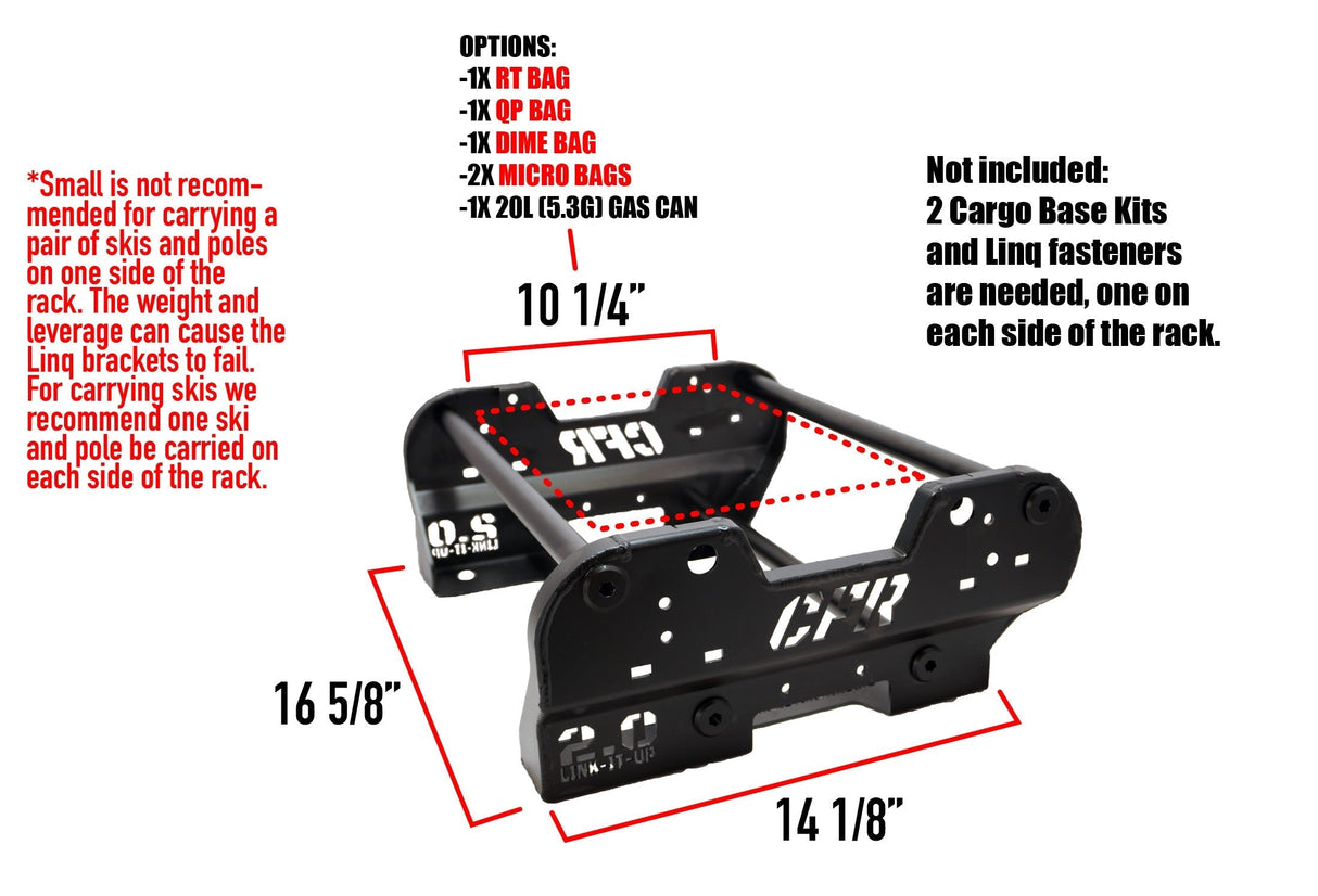 Link-it-Up 2.0 Snowmobile Rack