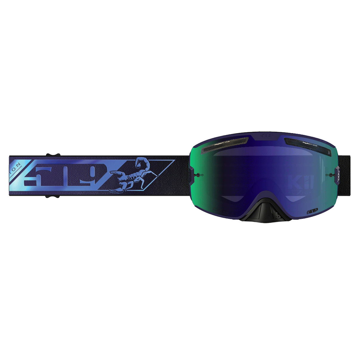 Kingpin Fuzion Flow Goggle - Ultraviolet