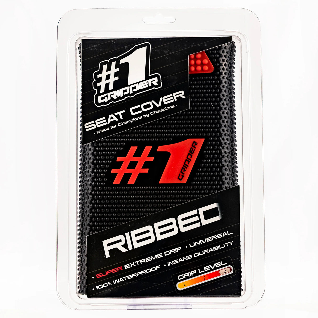 #1 GRIPPER RIBBED Seat Cover