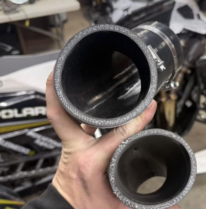 Polaris Boost High Flow Anti Surge Turbo Inlet Silber Turbo