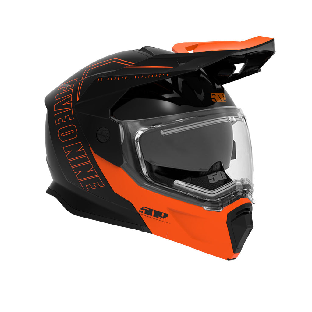 509 Delta R4 Ignite Heated Snowmobile Helmet, Ships from Canada